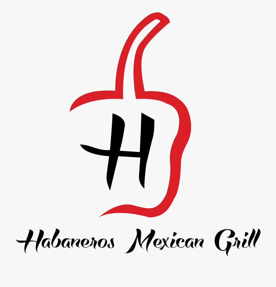 Habaneros Mexican Grill Authentic - Calligraphy, Transparent Clipart