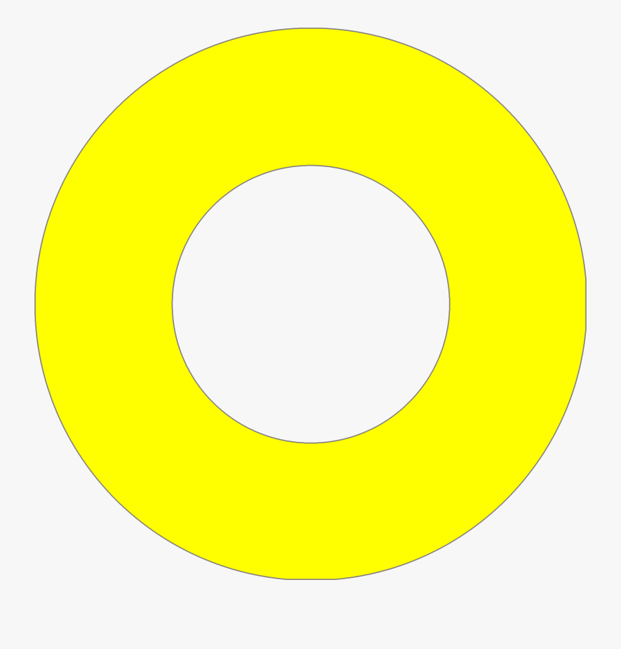 Yellow Circle Png - Open Yellow Circle Png, Transparent Clipart