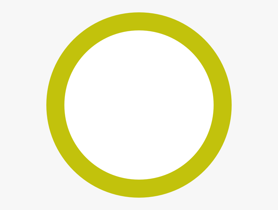 Transparent Yellow Circle Clipart - Circle, Transparent Clipart