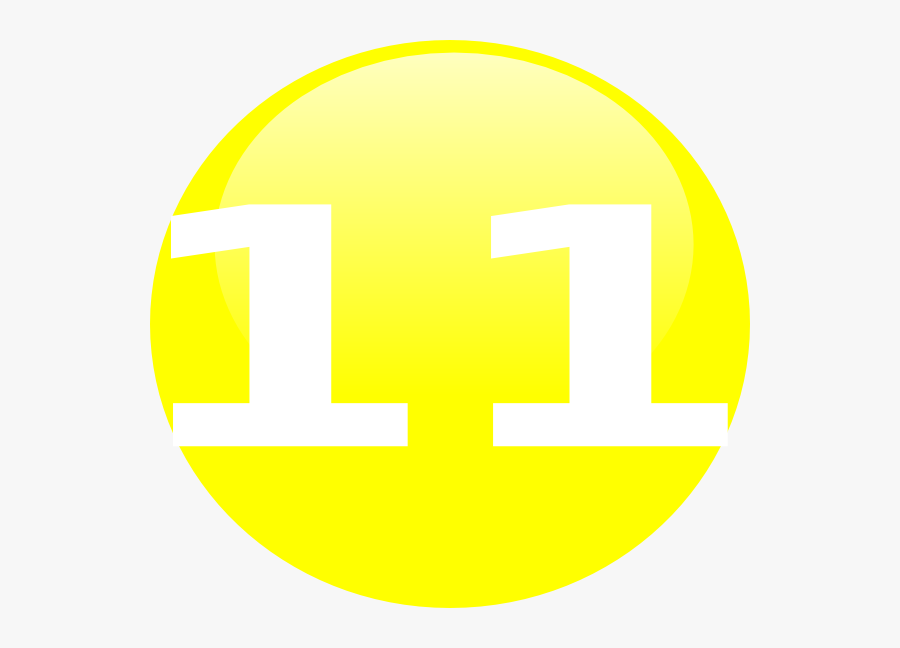 Glossy Yellow Circle Icon With 10 Svg Clip Arts - Circle, Transparent Clipart