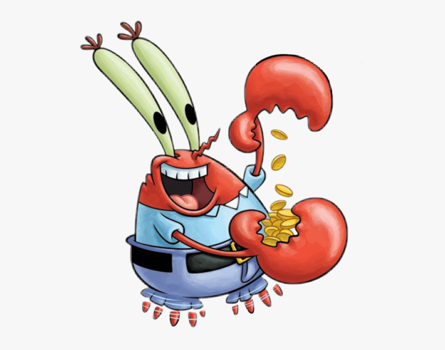 #krabs #mrkrabs #$ #mr - Cartoon , Free Transparent Clipart - ClipartKey.