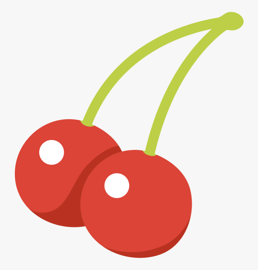 Cherry Clipart Emoji Transparent Cartoon Png - Cherry Clipart Transparent, Transparent Clipart