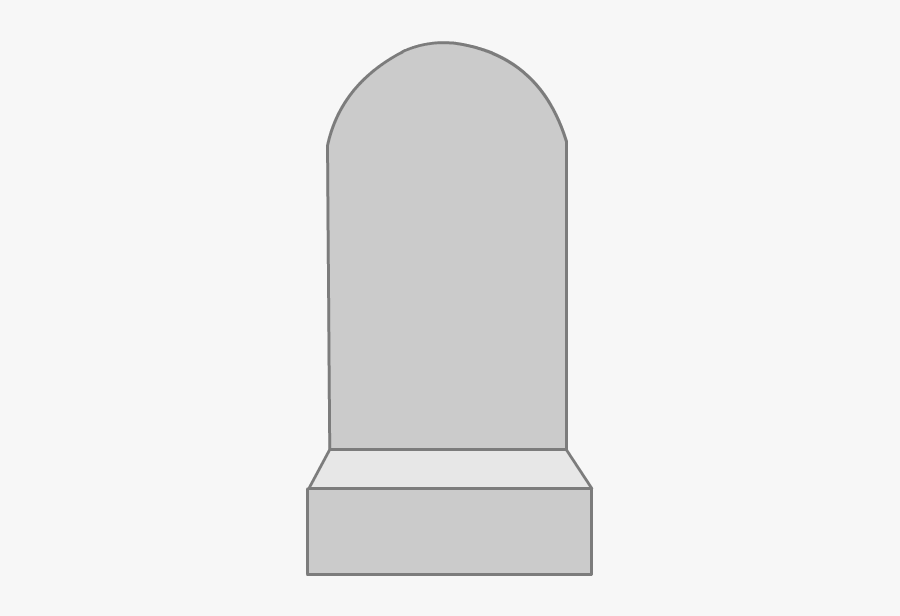 Tombstone, Gravestone Png - Tombstone Png Vector Blank, Transparent Clipart