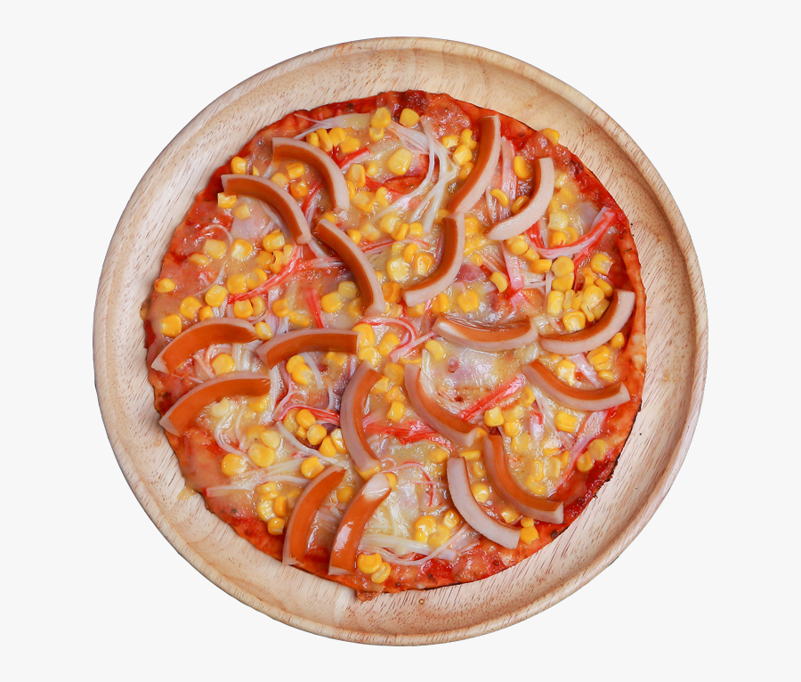 Transparent Sausage Pizza Clipart - California-style Pizza, Transparent Clipart