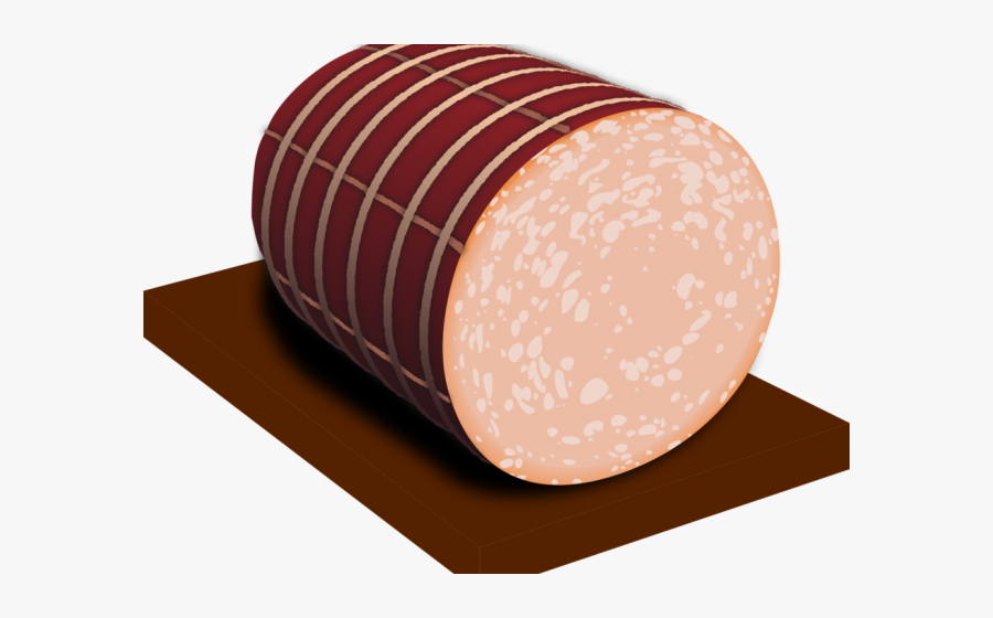 Sausage Clipart Pizza - Deli Meat Clip Art, Transparent Clipart