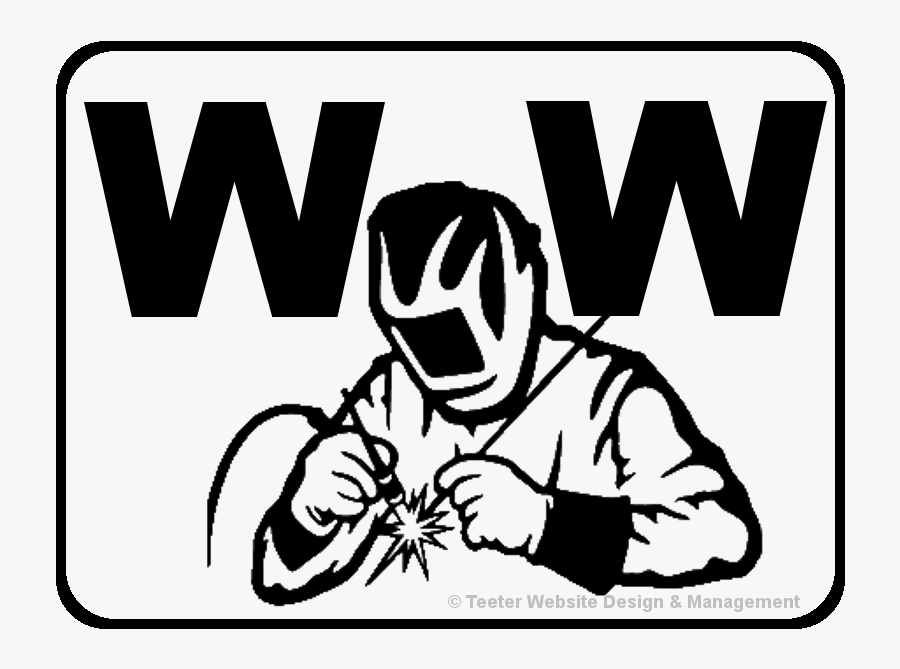 Weld Welder Welders Residential - Vector Welding Clip Art, Transparent Clipart