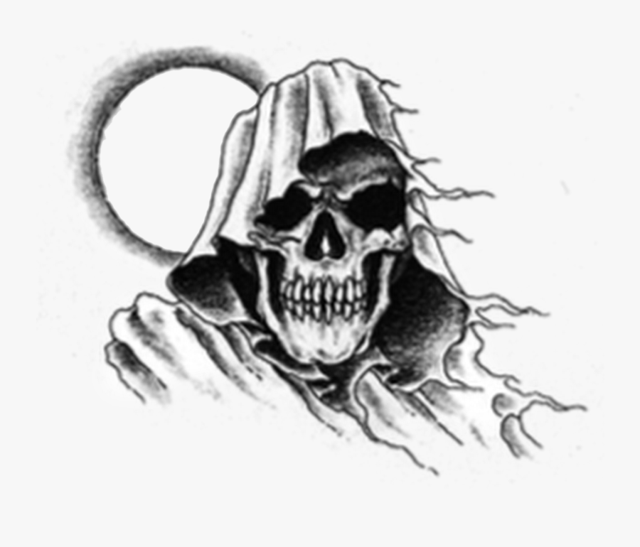 Transparent Tattoos Grim Reaper - Transparent Tattoo Png Hd, Transparent Clipart