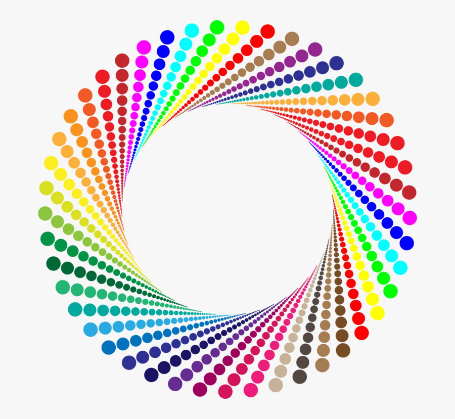 Graphic Design,circle,line - Colorful Circle Png, Transparent Clipart