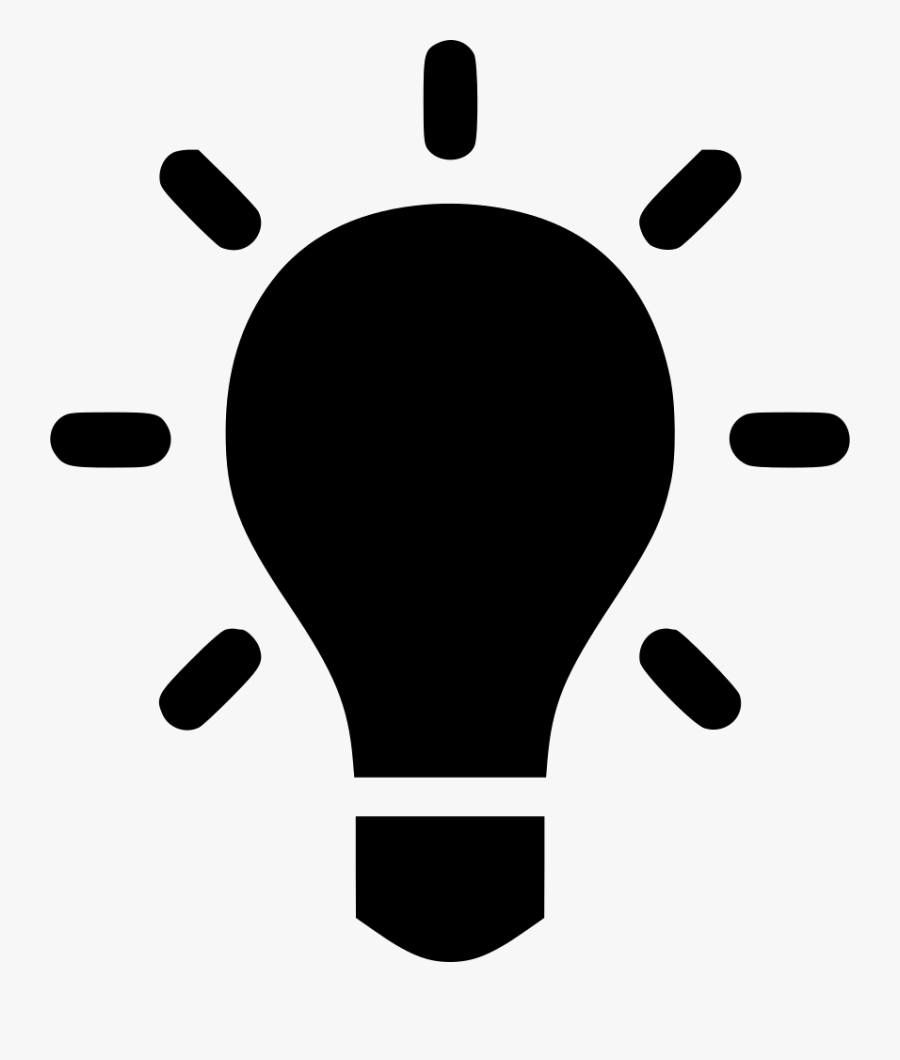Clip Art Black Light Bulb Clipart - Black Light Bulb Png, Transparent Clipart