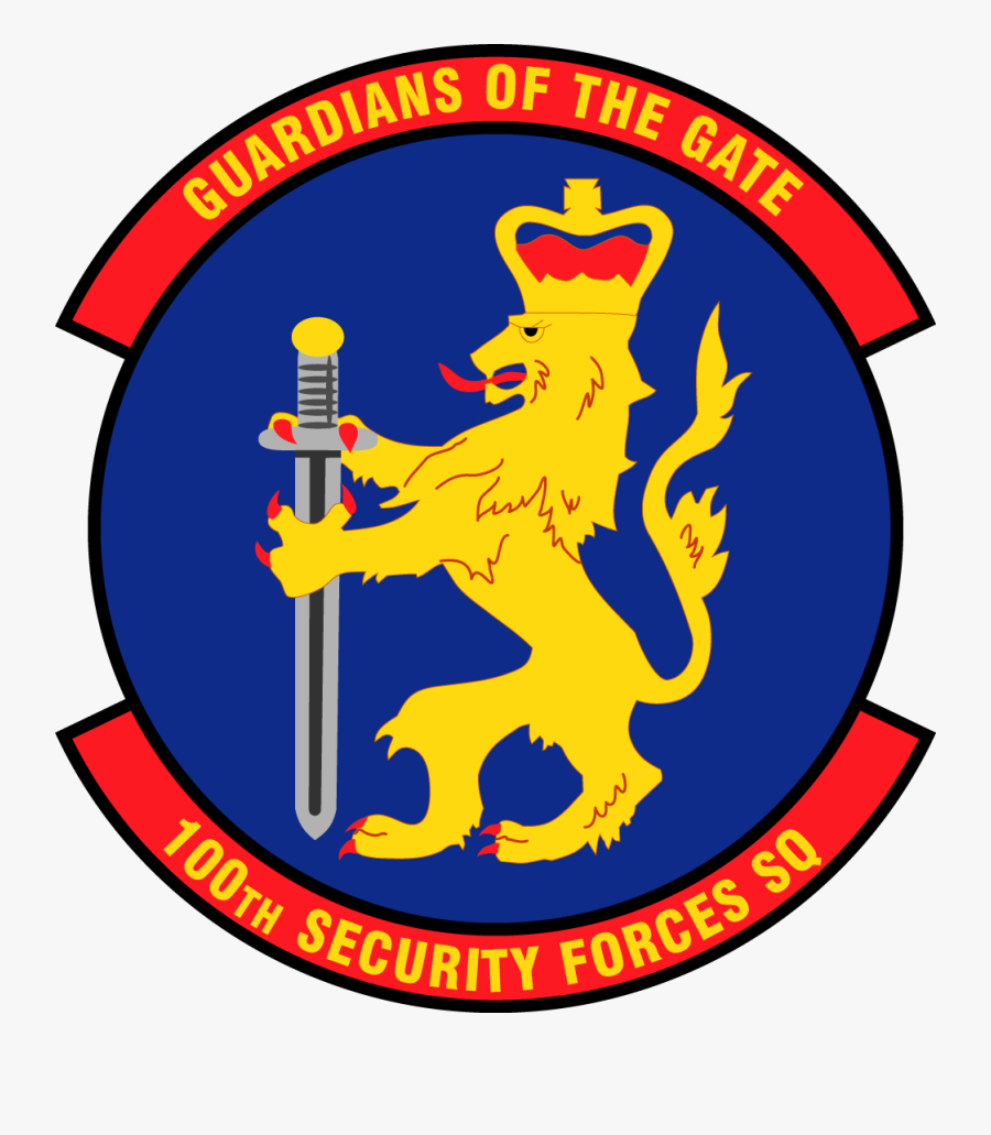 100th Security Forces Squadron Patch - Hollywood Top Gun Helmet, Transparent Clipart
