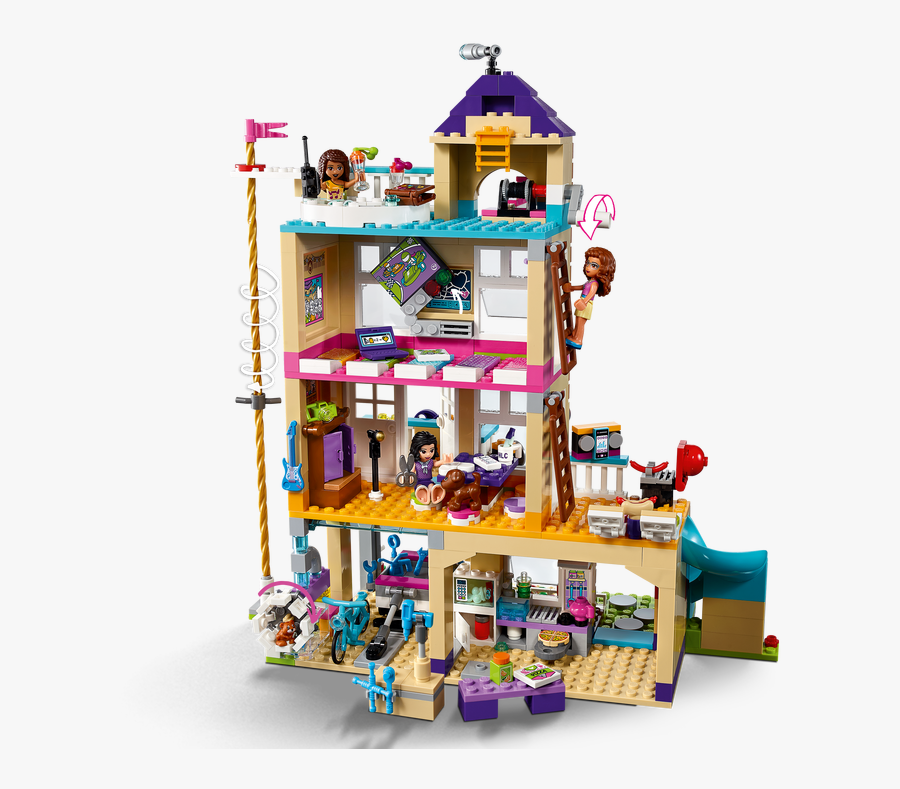 Lego Friends Friendship House - Heartlake City Friendship House, Transparent Clipart
