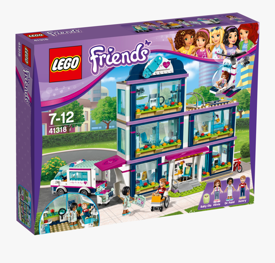 Transparent Lego Spiderman Png - Lego Friends Hospital 2017, Transparent Clipart