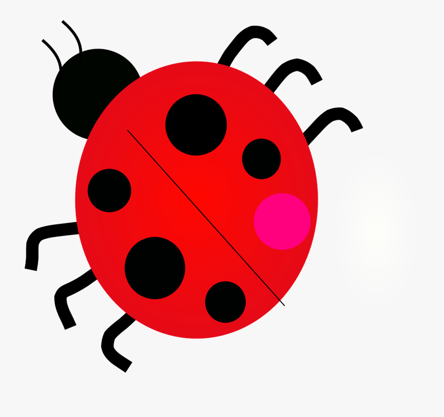 Clip Art Lady Bug, Transparent Clipart