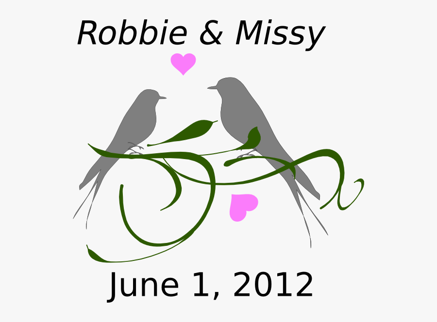 Love Birds Clipart Png, Transparent Clipart
