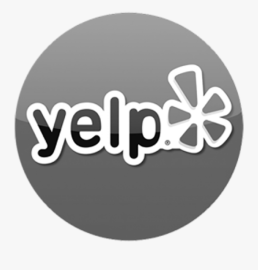Yelp Logo Png Grey - Yelp, Transparent Clipart