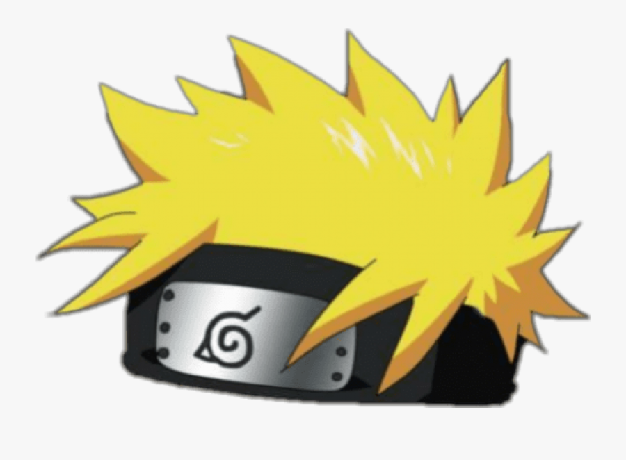 Transparent Headband Png - Naruto Headband And Hair, Transparent Clipart