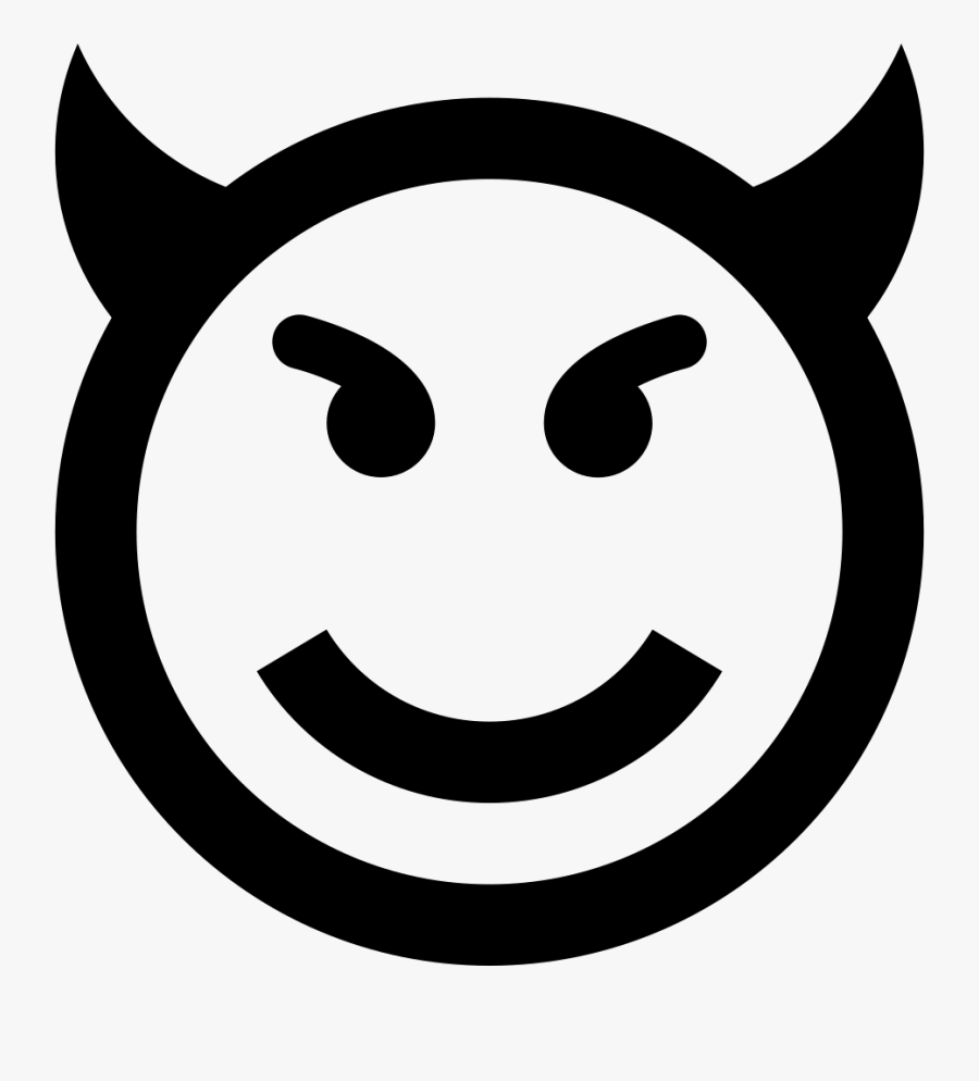 Evil Clipart Svg - Evil Smiley Face Png, Transparent Clipart