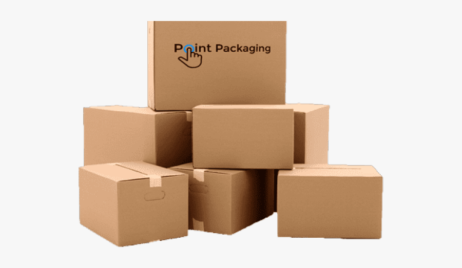 Shipping Box Cliparts - Cardboard Boxes Png, Transparent Clipart