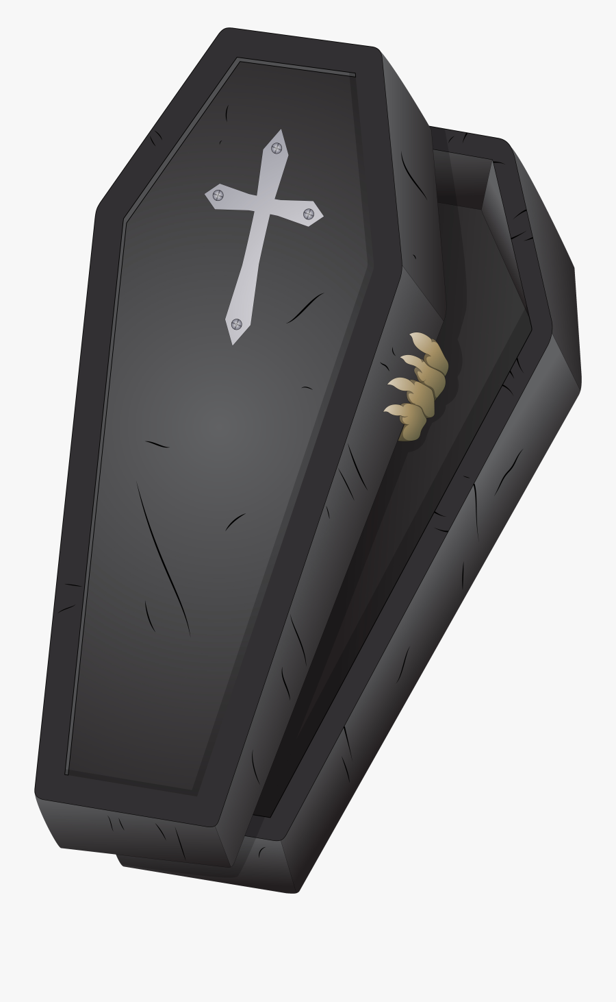 Halloween Black Coffin Png Picture - Halloween Coffin Clipart, Transparent Clipart