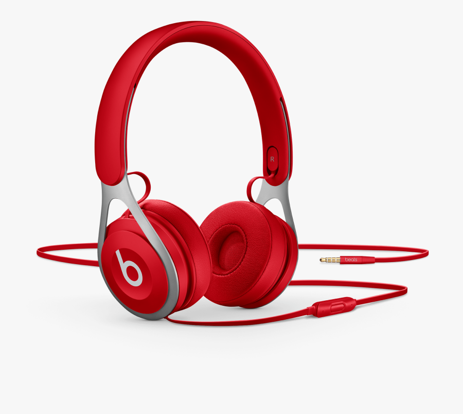Beats Ep By Dre - Beats Headphones Red, Transparent Clipart