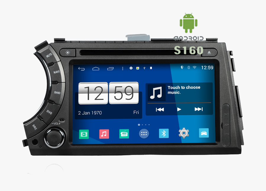 Radio Dvd Android Hd - Android, Transparent Clipart
