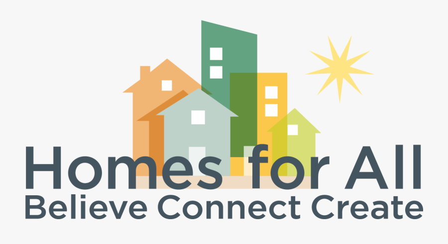 Low Income Housing Logo, Transparent Clipart