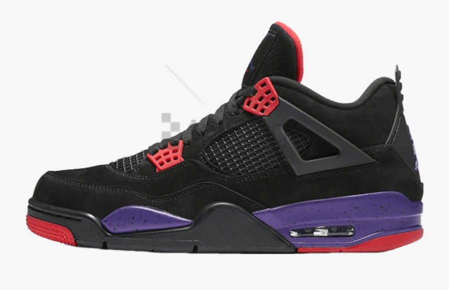 Raptors Image With Transparent - Air Jordan 4 Raptors, Transparent Clipart