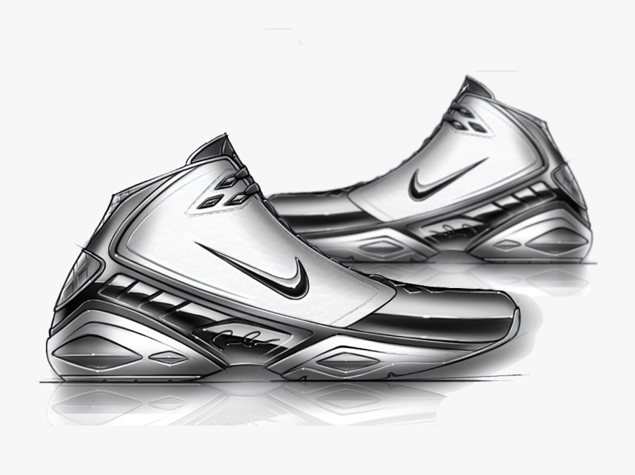Nike Sneakers Fashion Silver - Nike Silver Basketball Shoes, Transparent Clipart