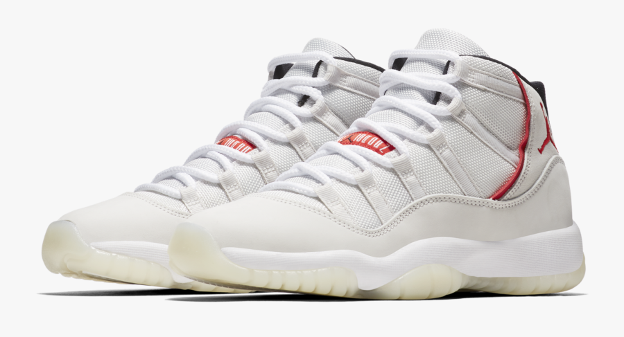 Transparent Jordan 11 Png - Jordan 11 Platinum Tint Grade School, Transparent Clipart