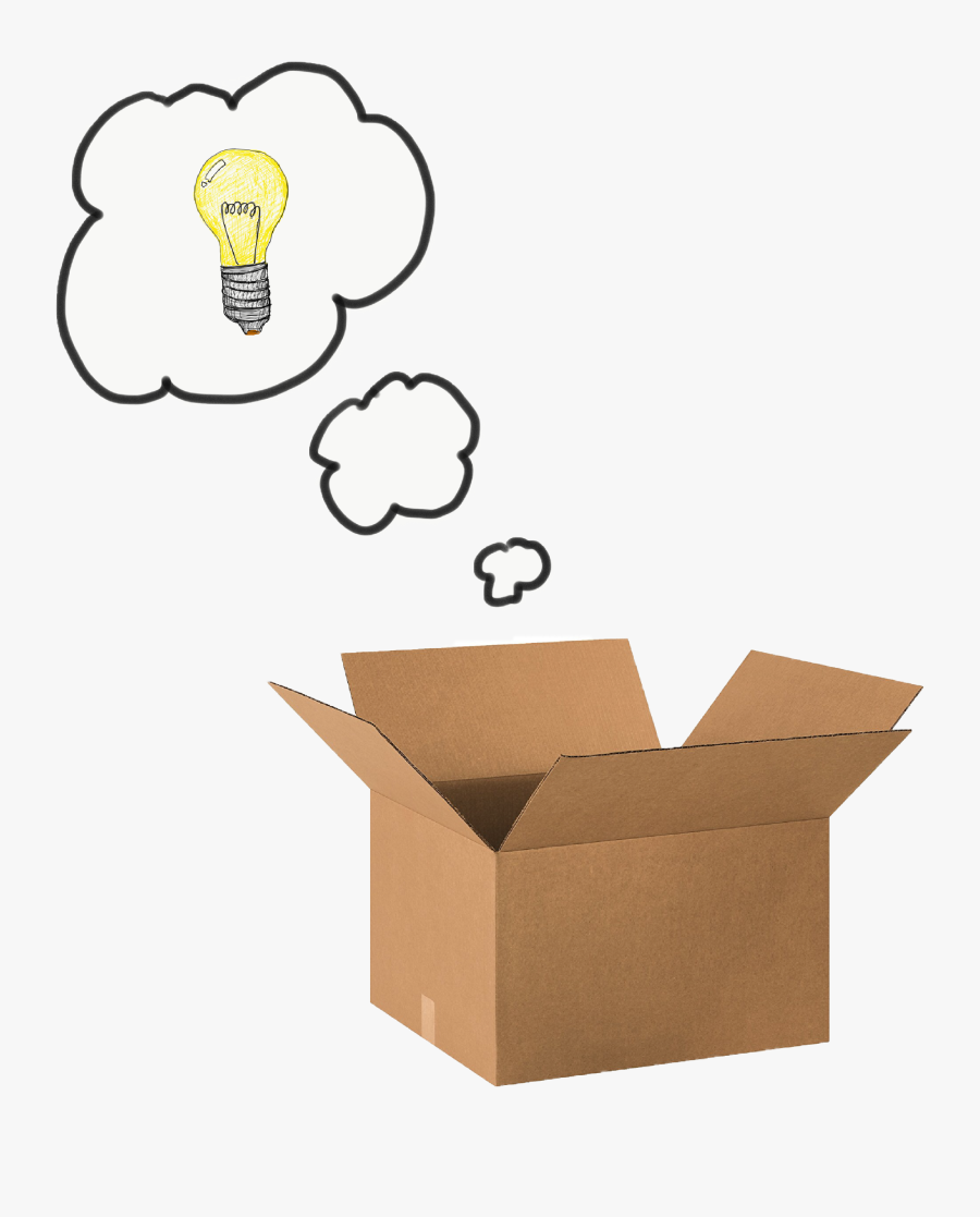 Cardboard Box, Transparent Clipart