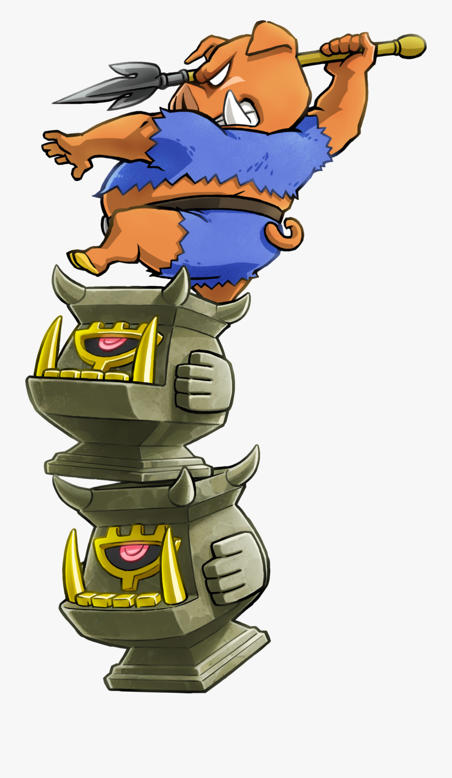 Legend Of Zelda Triforce Heroes Art Clipart , Png Download, Transparent Clipart