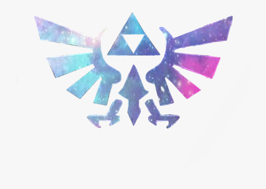 #zelda #botw #link #triforce #galaxy #breathofthewild - Legend Of Zelda, Transparent Clipart