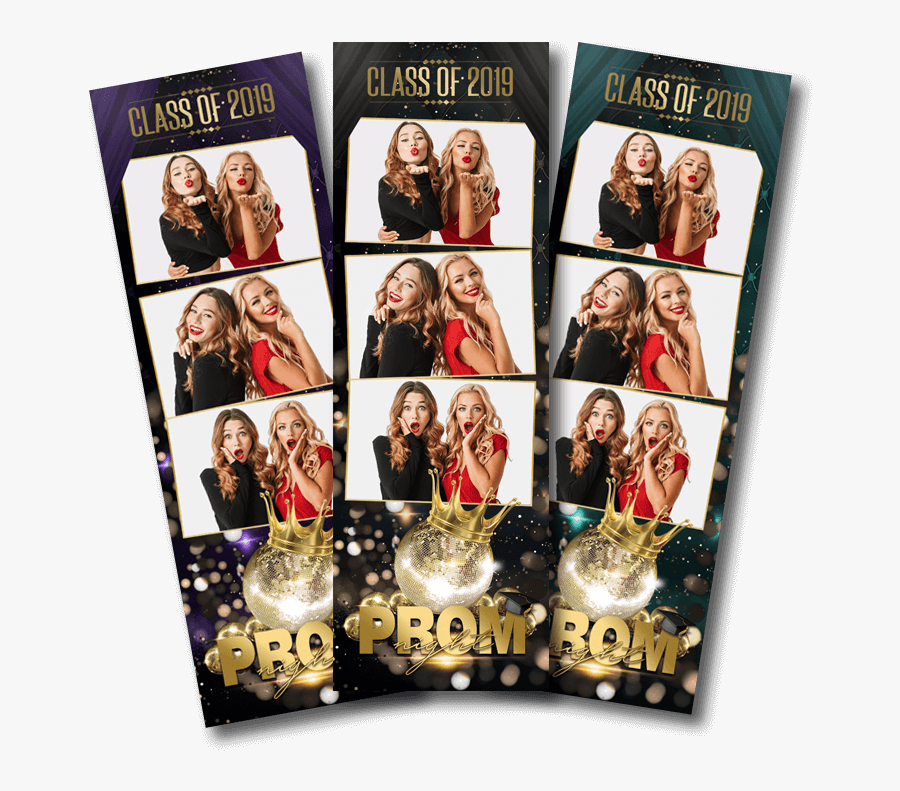 Prom Night Glitz - Prom Night Photo Booth Template, Transparent Clipart