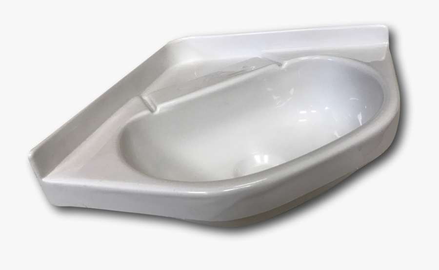 White Corner Sink - Bathtub, Transparent Clipart