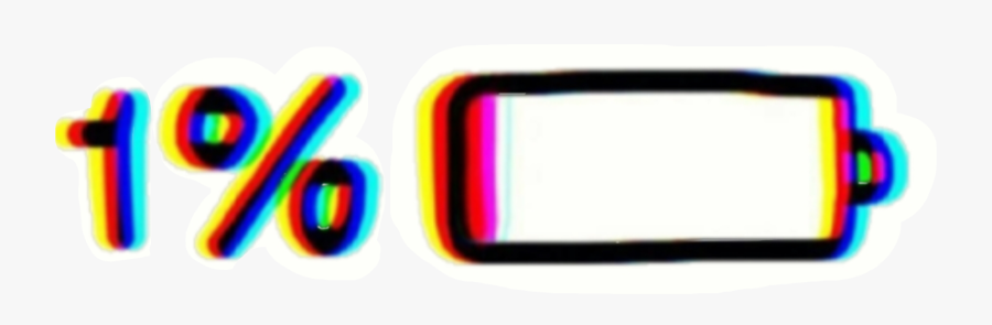 #low #battery #glitch #cute #votemeplz #freetoedit - Parallel, Transparent Clipart