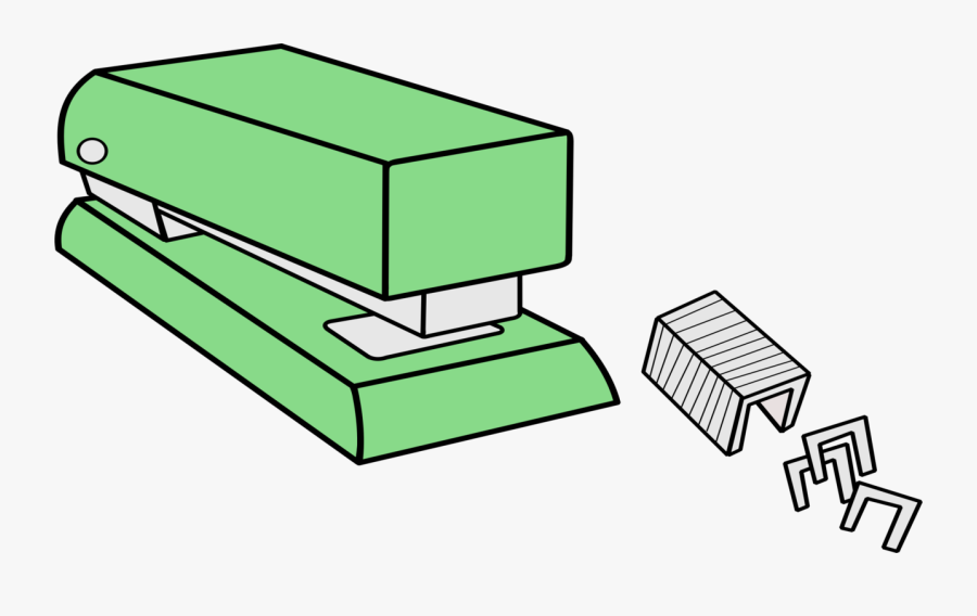 Diagram,line,rectangle - Stapler And Staple Clipart, Transparent Clipart