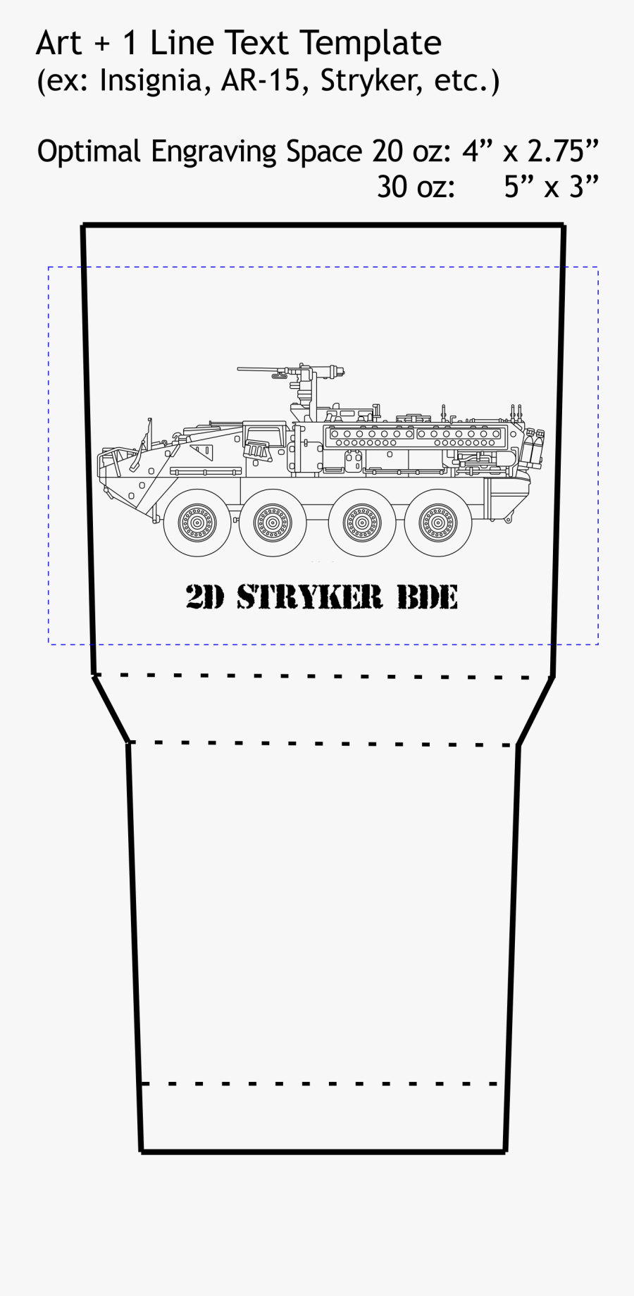 Clip Art Templates To Customize Your Template For 30 Oz Tumbler