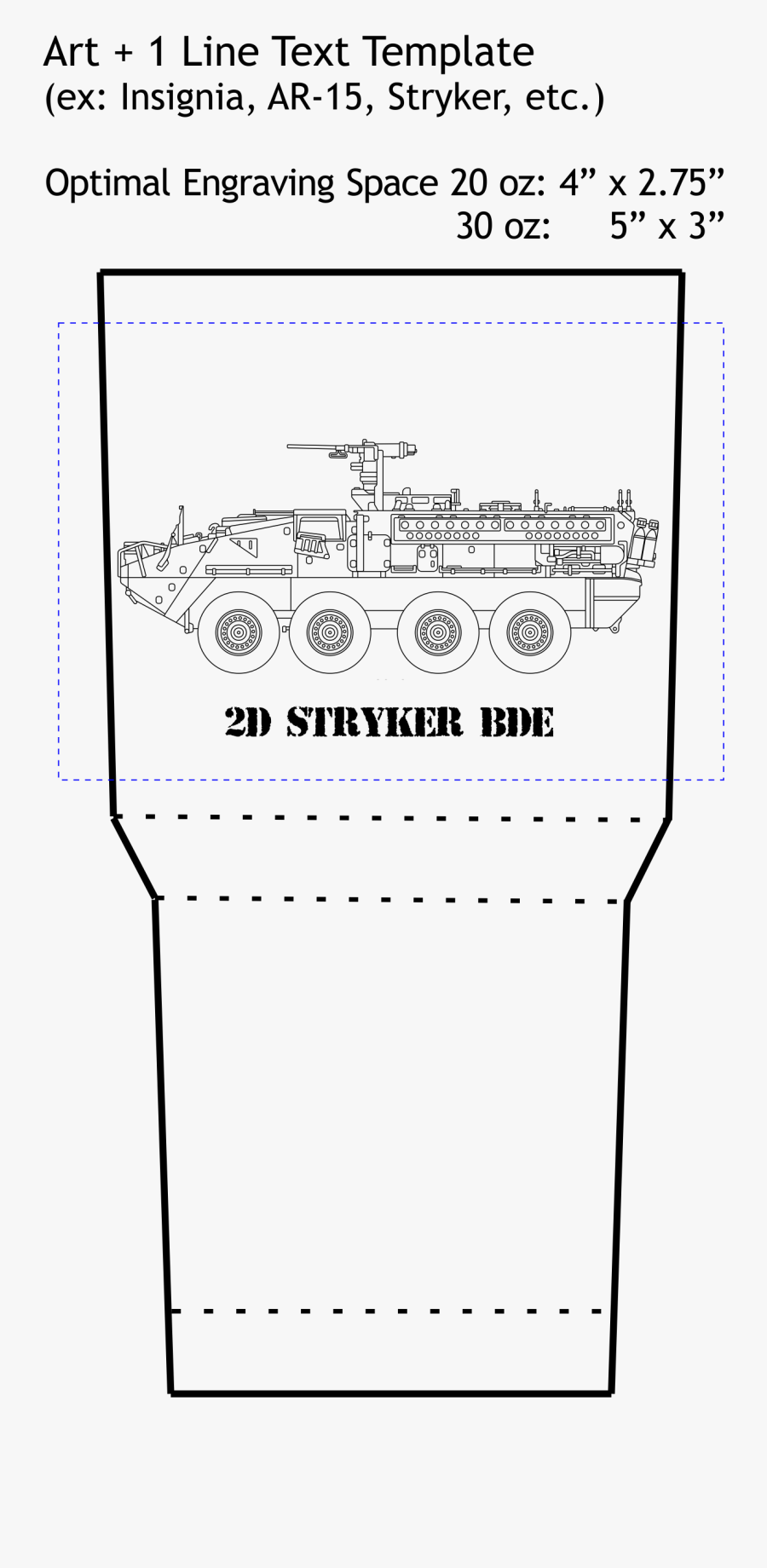 Clip Art Templates To Customize Your - Template For 30 Oz Tumbler, Transparent Clipart