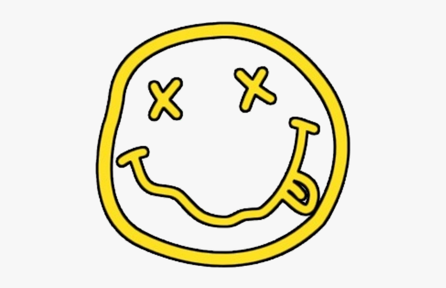 Transparent Tumblr Yellow Png - Nirvana Logo Transparent Background, Transparent Clipart