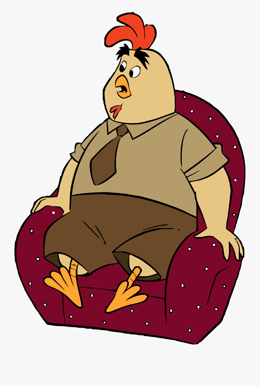 Chicken Little Buck Cluck Staying Clipart Png - Buck Chicken Little Png, Transparent Clipart