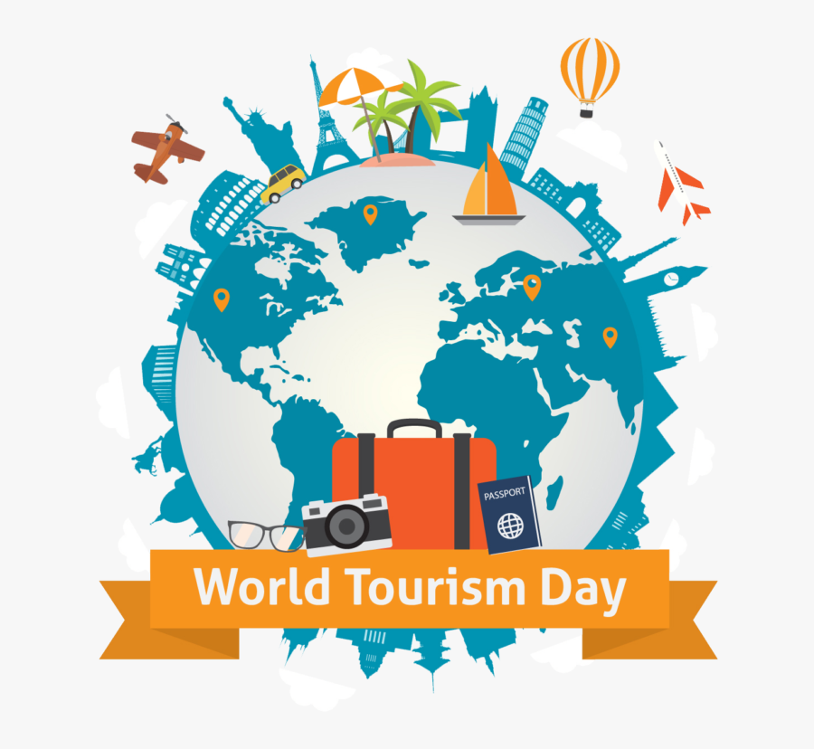 Free Travel Transparent Vector - World Tourism Day Png, Transparent Clipart