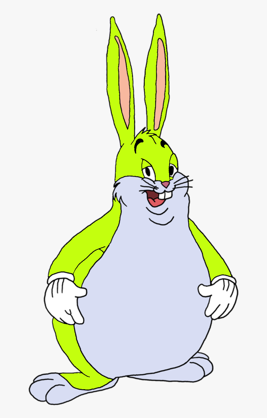 Big Chungus Wiki - Cartoon is a free transparent background clipart image u...