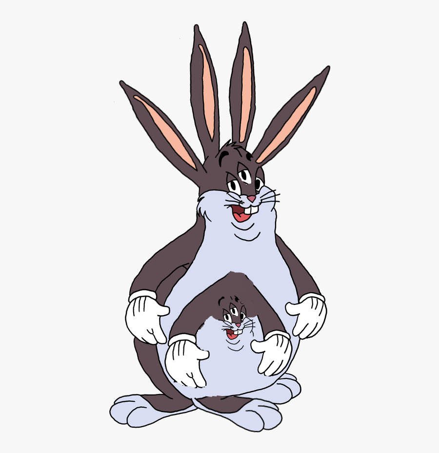 Looney Tunes Big Chungus, Transparent Clipart