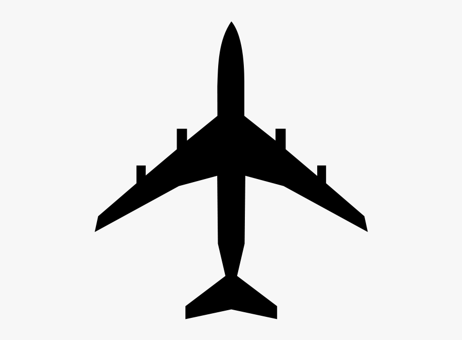 File Avion Silhouette Svg - Small Airplane Clipart, Transparent Clipart