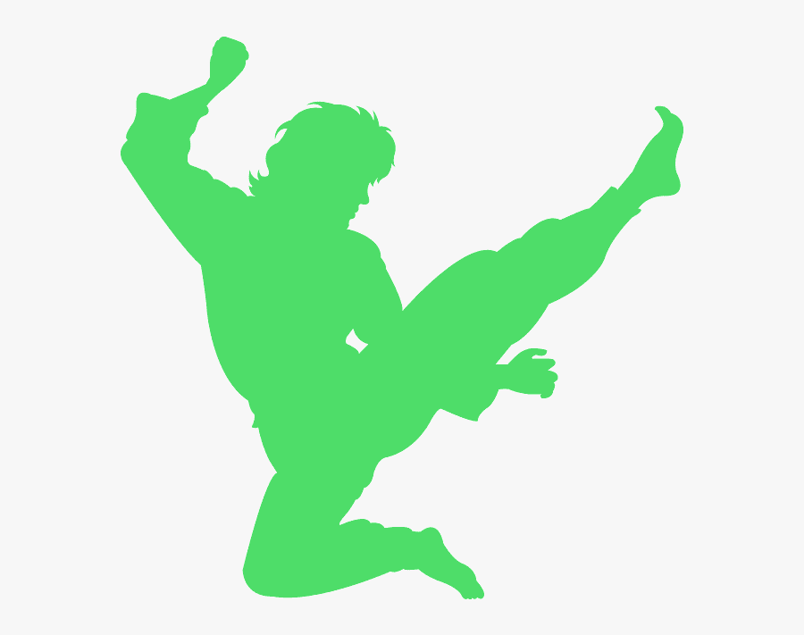Kung Fu Vector, Transparent Clipart