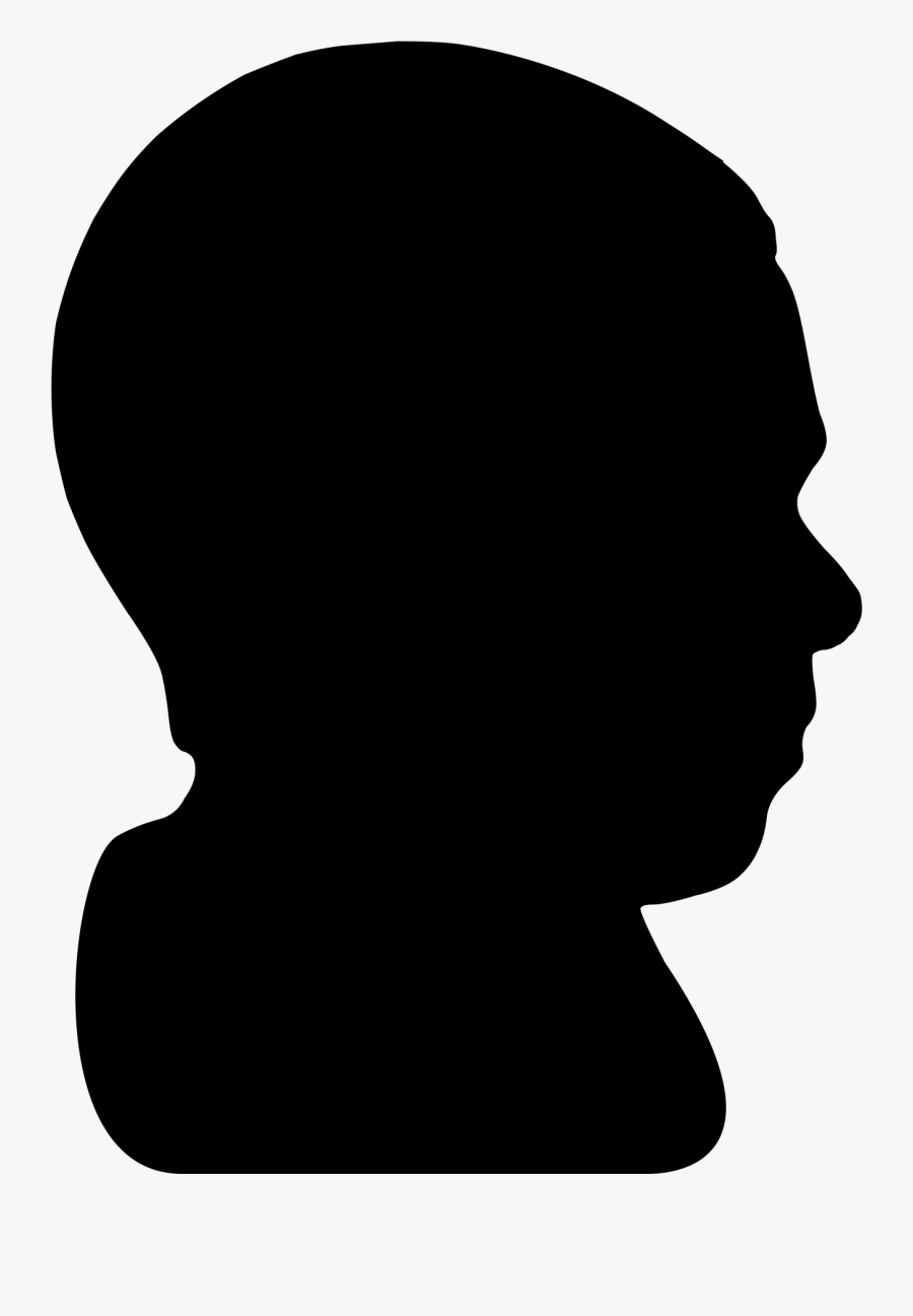 Clip Art Head Silhouette Png - Human Head Vector Png, Transparent Clipart