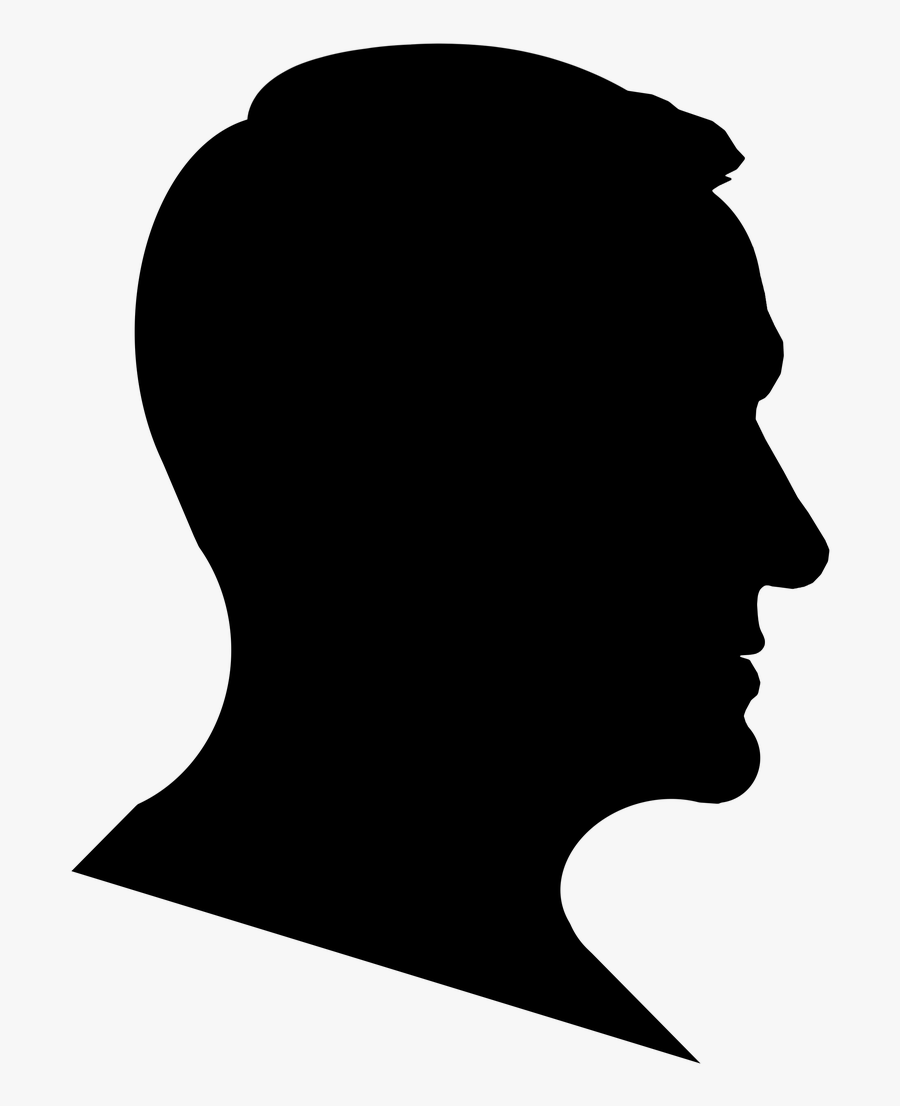 Head Man Profile Free Photo - Perfil De Un Soldado, Transparent Clipart
