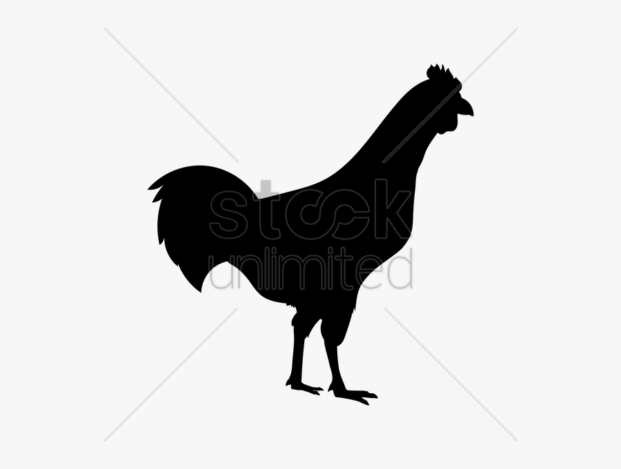 Silhouettes Of Breakdance Clipart Rooster Silhouette - Rooster, Transparent Clipart