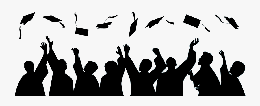 High School Graduation Background, Transparent Clipart