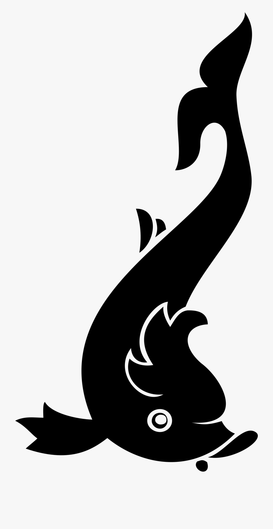 Marine Mammal Silhouette Dolphin Clip Art - Dolphin Fish Png Black Clipart, Transparent Clipart